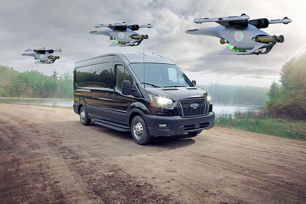 Britain Wants to Launch Large Drones from Transit Vans