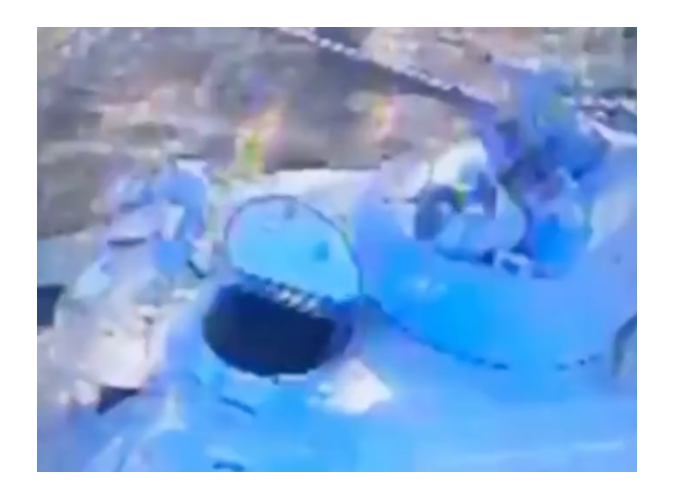 Ukrainian Kamikaze Drones Fly into Open Hatches on Enemy Armoured Vehicles