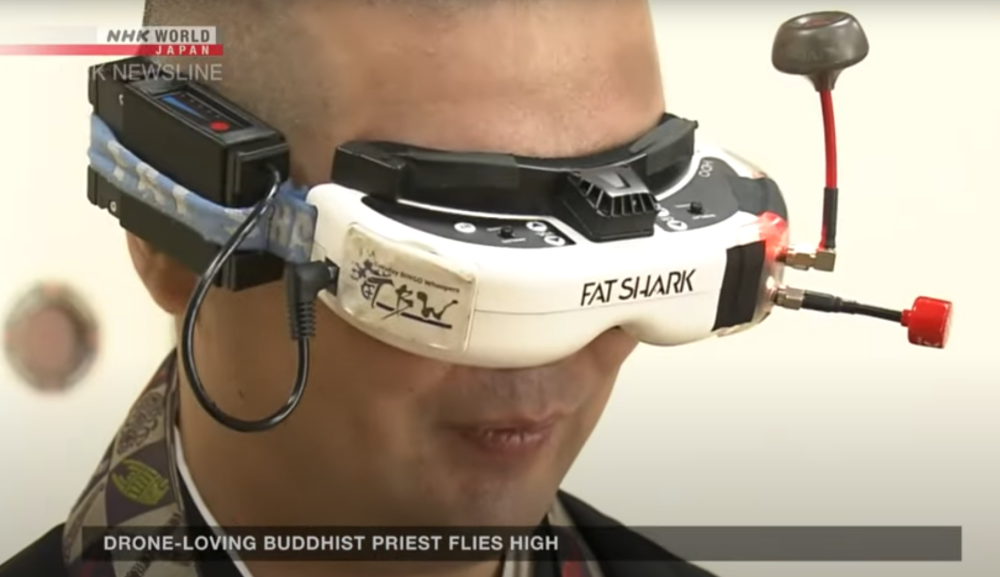 Buddhist Priest in Japan Organises FPV Drone Races Through Temple