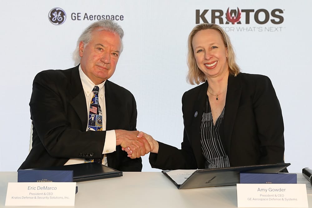 GE Aerospace Teams with Kratos to Build Small Engines for Collaborative Combat Aircraft