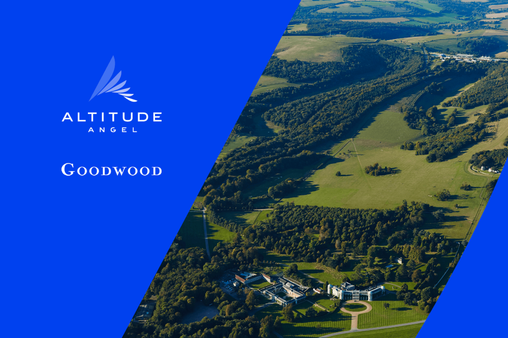 It’s Great to be at Goodwood ! – Historic UK Aerodrome to Deploy Altitude Angel’s Approval Services Platform