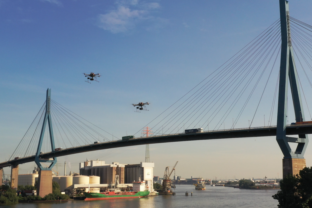 Hamburg Pioneers Urban Drone Traffic Management