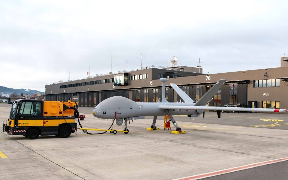 Swiss Air Force Receives First Hermes 900 HFE Drones