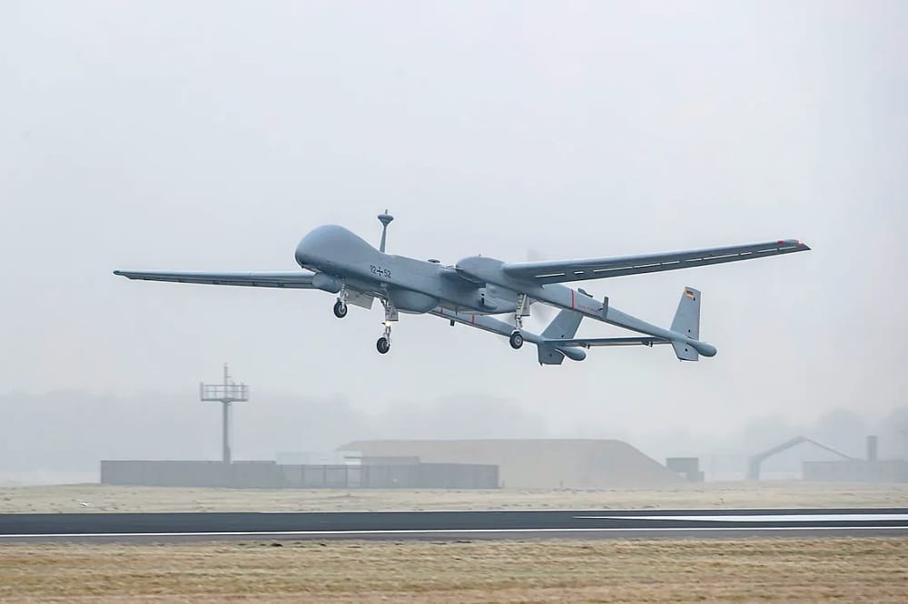 Military Drone Makes Long-range Flight Over Europe