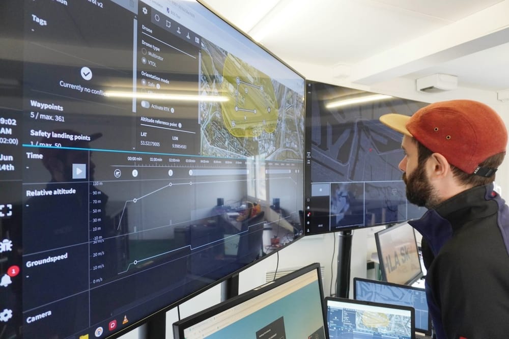 dronePORT Hamburg Opens Using HHLA Sky Technology