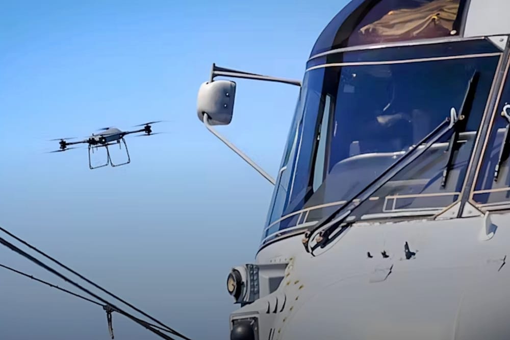 UK Royal Navy Tests Malloy Drone for Maritime Logistics on HMS Prince of Wales Aircraft Carrier