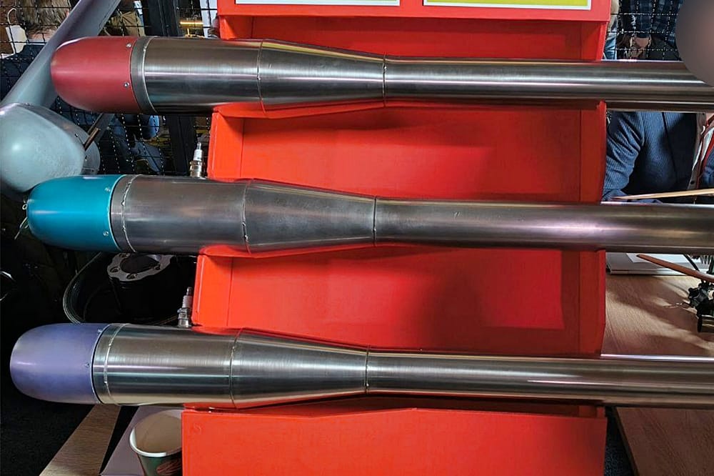 Ukraine Presents Pulse Jet Engine Hrim-17 for Drones