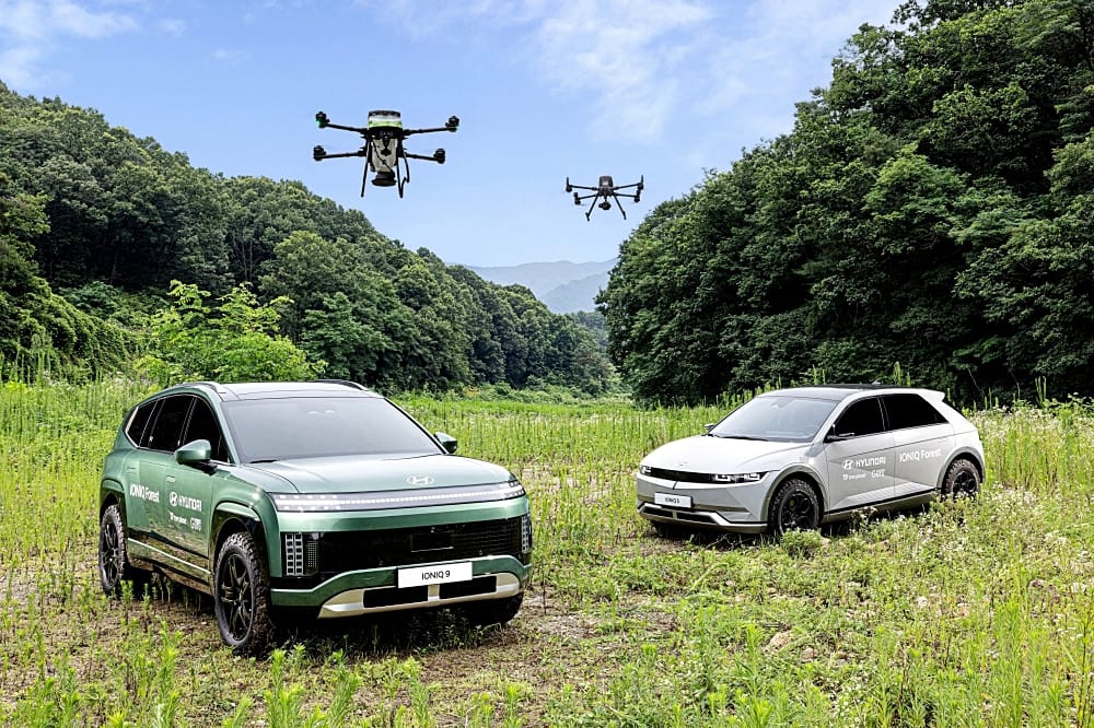 Hyundai's IONIQ 9 Seed Ball Drone Station to Advance Forest Restoration in Wildfire-Damaged Areas