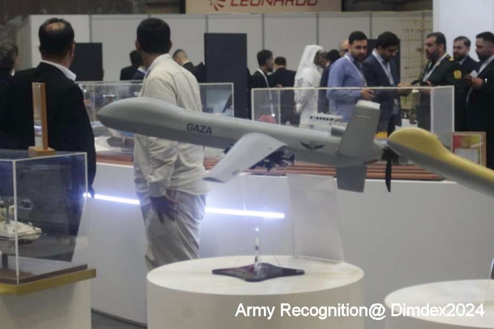 Iran Unveils Shahed-149 Gaza Combat Drone at DIMDEX 2024