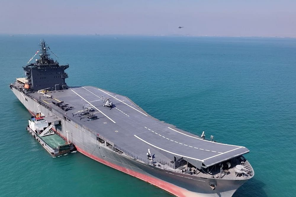 Iran’s Drone Aircraft Carrier has Entered Service