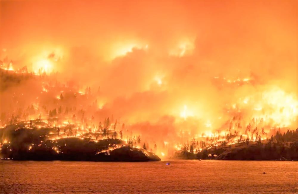 IN-FLIGHT Data Authorized to Operate Drone Swarms BVLoS for Wildfire Emergency Management in Canada