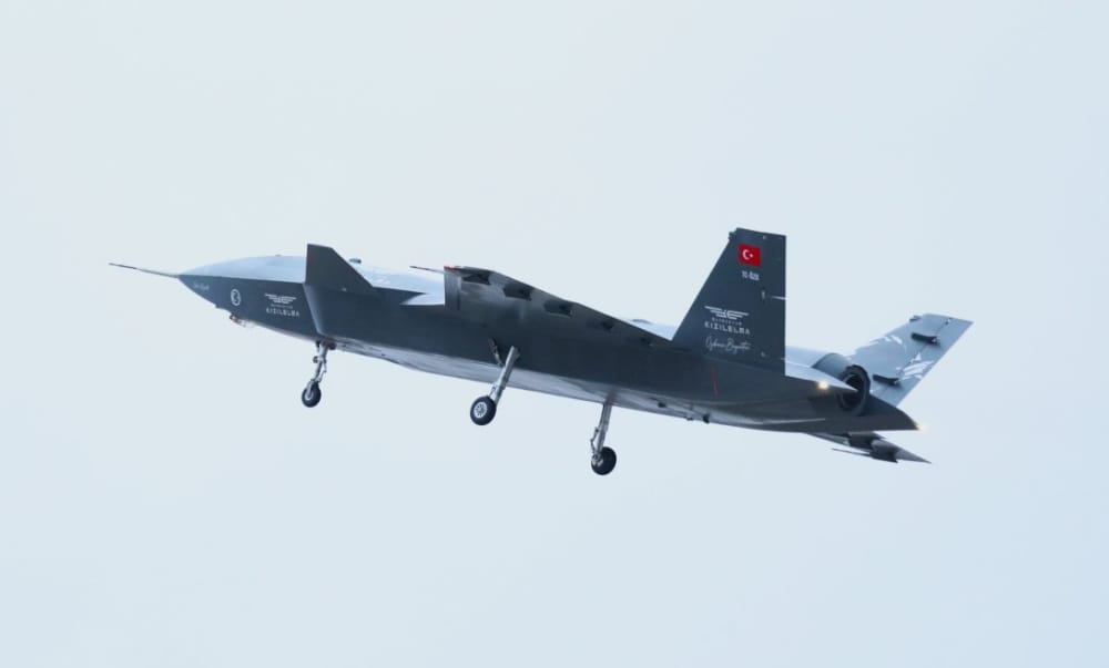 Turkey's Jet UCAV Kızılelma Passes System Identification Test