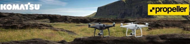 Komatsu Partners with Propeller Aero on Drone Analytics Solutions