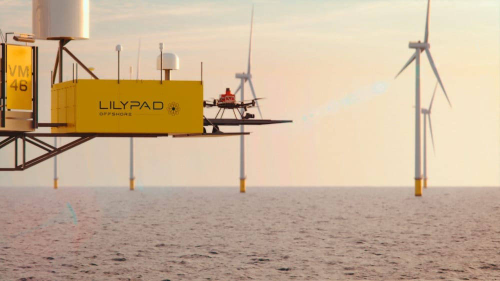 Multiple Autonomous AI Driven BVLOS UAVs for Offshore Inspection Services