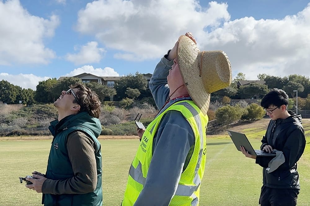 Students Get to Fly Guinness-Record Drone