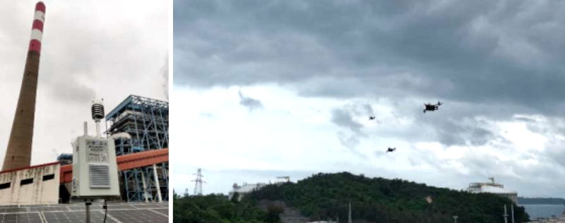 Towards a Low-Cost UAV Coordinated Carbon Observation Network (LUCCN)