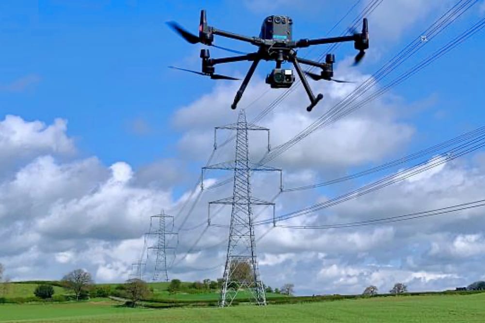 Drones Boost Grid Reliability with Faster Inspection of 400 Miles of Power Lines