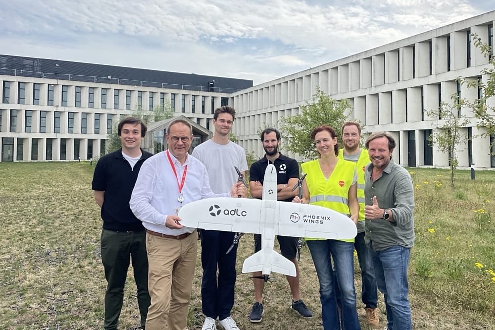 Successful BVLOS Drone Medical Supplies Test Flight in Belgium
