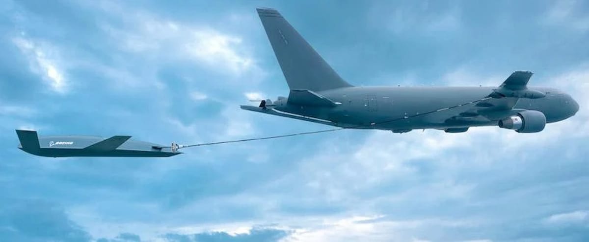 Boeing Unveils Land-Based MQ-25 Autonomous Tanker Design