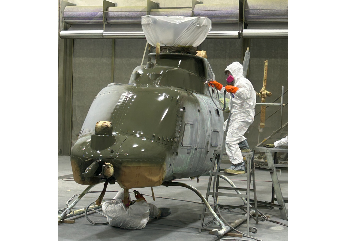 FRCSW First Full Paint Scheme on Unmanned Helicopter