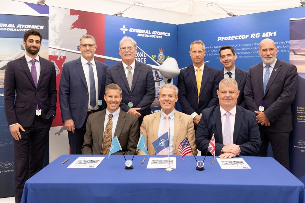 UK Develops MQ-9B Support Partnership with NATO