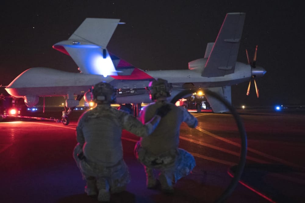 Russian Missile Damaged MQ-9 Over Syria