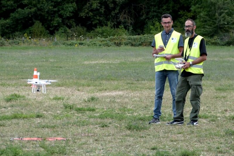 Drones Measure Temperatures in Paris Research Program