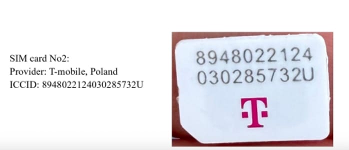 Polish and Lithuanian SIM Cards Found in Downed Russian Drones in July