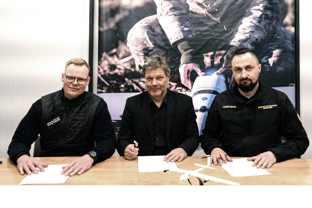 German Vice Chancellor Opens Quantum Systems Factory in Ukraine