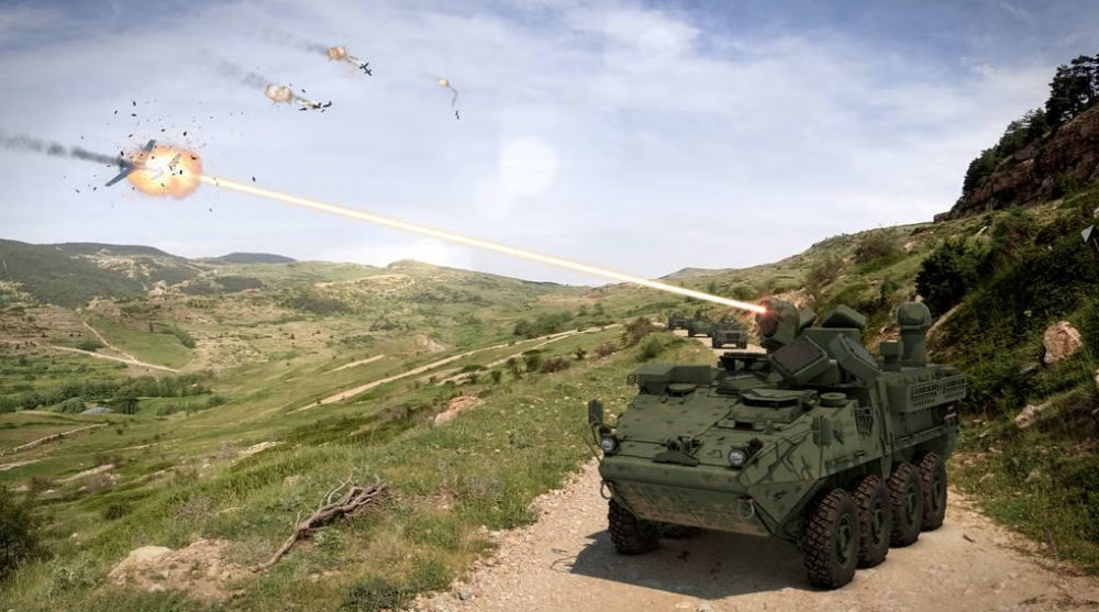 US Army Tests New Laser Weapon Vehicle DE M-SHORAD in Real Combat Environments in Iraq