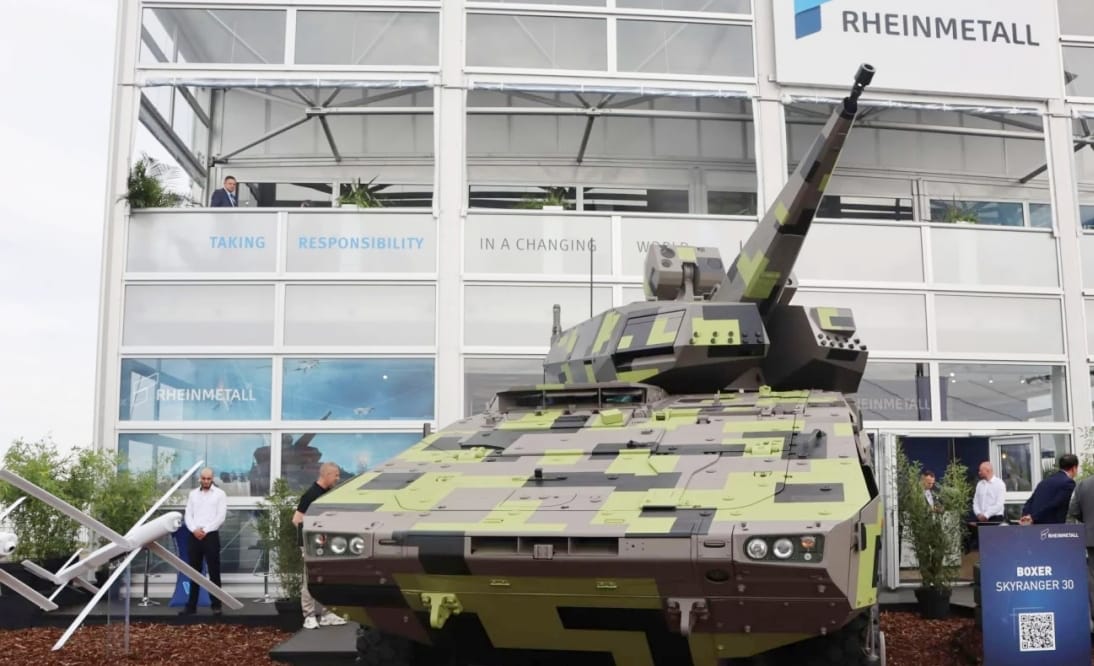 Rheinmetall's Skyranger 30 to Integrate MBDA's Small Anti-Drone Missile
