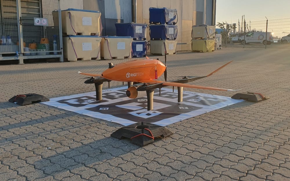 Precision Payload Dropping Prototype by RigiTech at Ørsted Anholt Offshore Wind Farm in Denmark