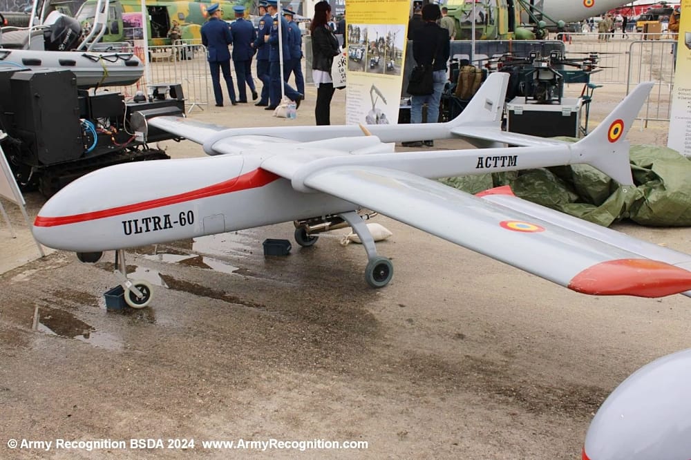 Romania Unveils Prototype Ultra 60 Tactical Drone at BSDA 2024.