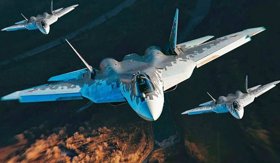 Russia Upgrades Su-57 Felon Stealth Fighter with Drones for Key Strikes in Ukraine