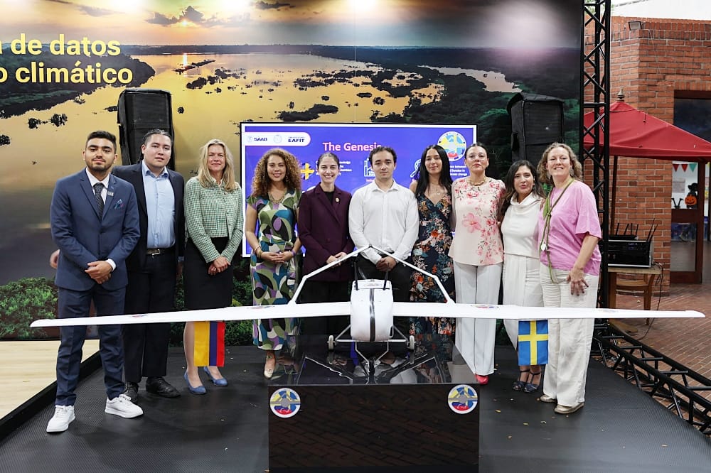 Sweden and Colombia Collaborate on a Drone that Combats Climate Change