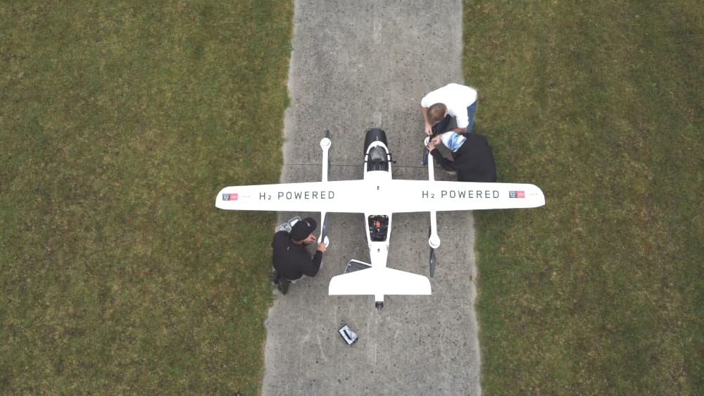 First  Australian Hydrogen Drone  Flight