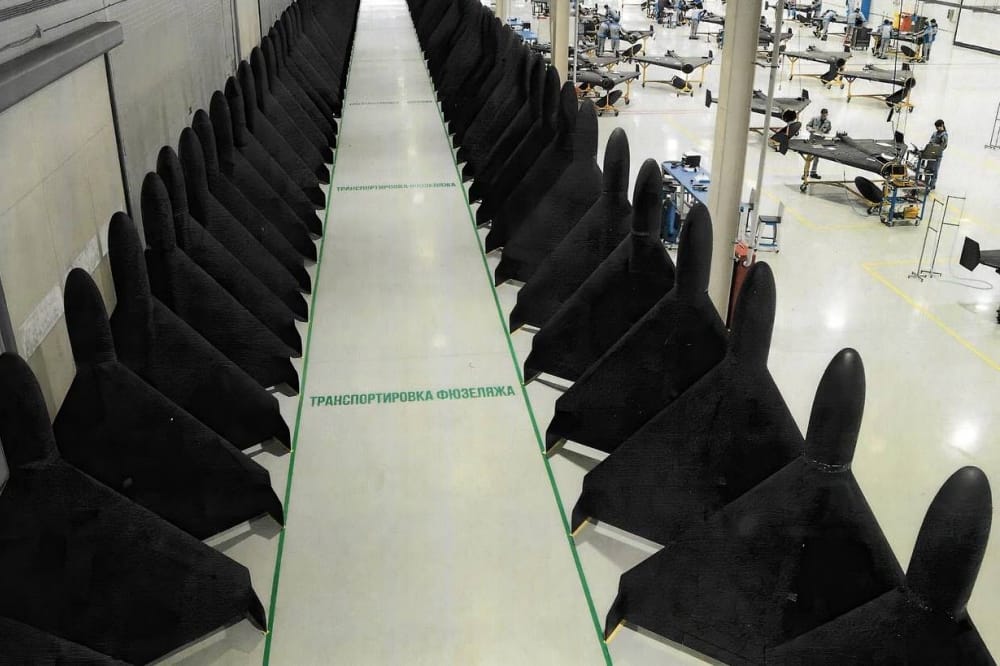 Russia Unveils Shahed Drone Production Line