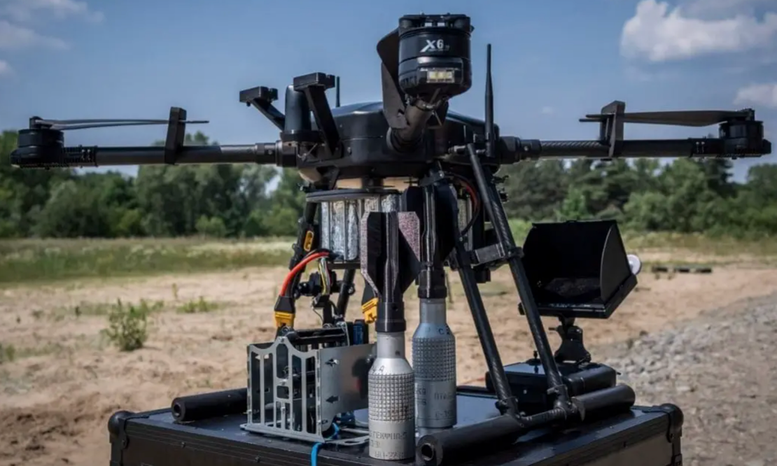 Ukraine Reveals New EW-Resistant, Night Vision Combat Drone