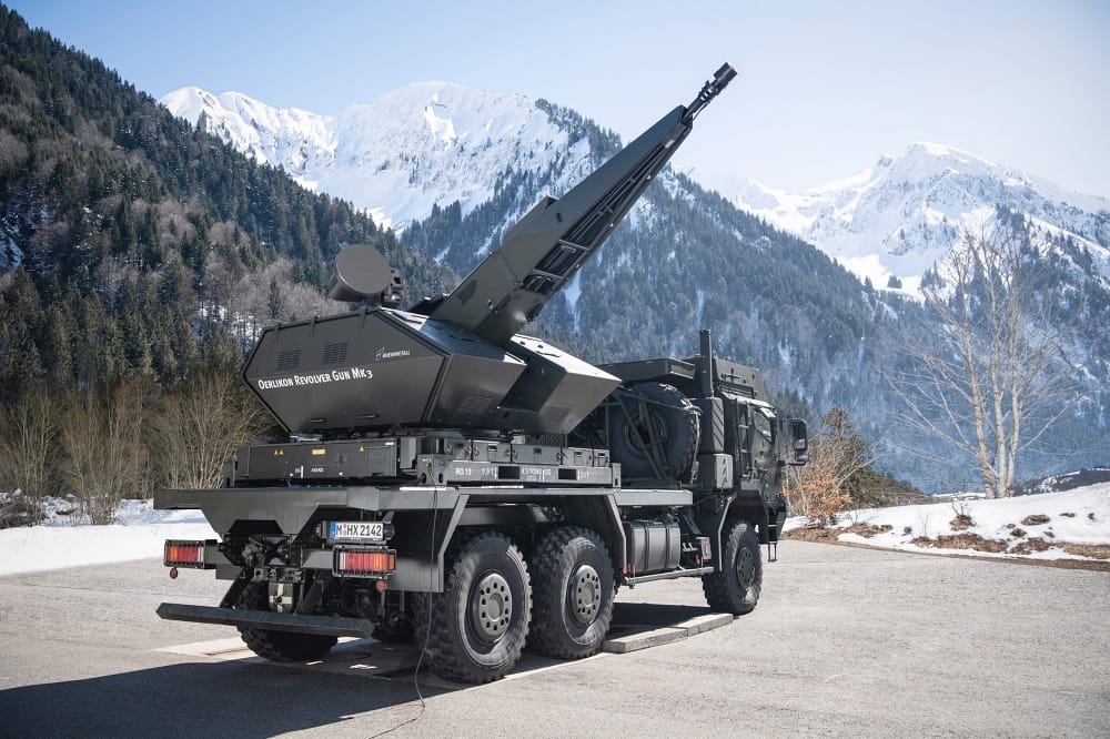 Rheinmetall Gets Further Skynex Air Defence System for European Customer