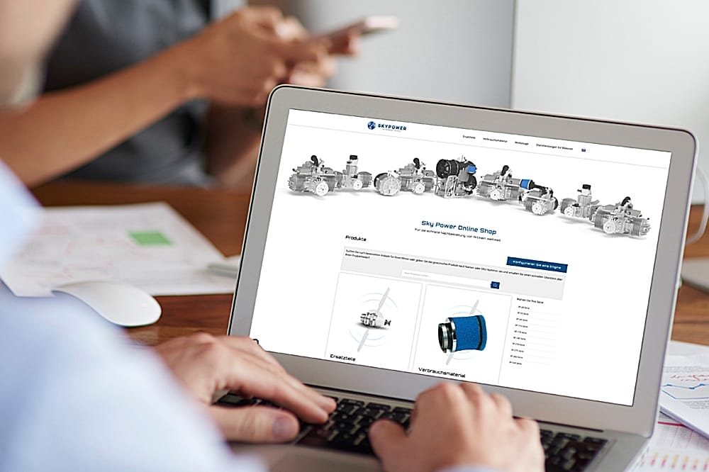 Sky Power Launches Online Shop Including Engine Configurator
