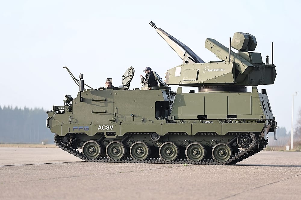 Rheinmetall Gets $1BN Skyranger 30 C-UAS Weapons Order from the Netherlands