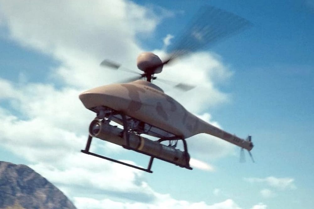 Steadicopter Unveils Golden Eagle RUAS Carrying Spike Missiles
