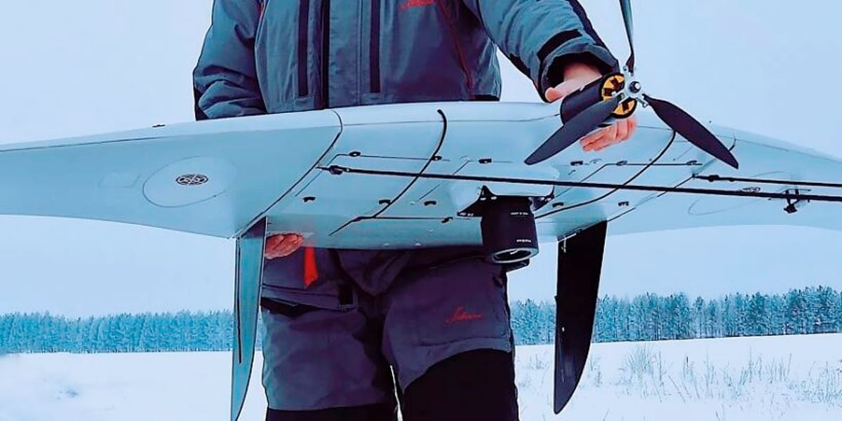 Russia Showcases Supercam S350 UAV at IDEX 2025