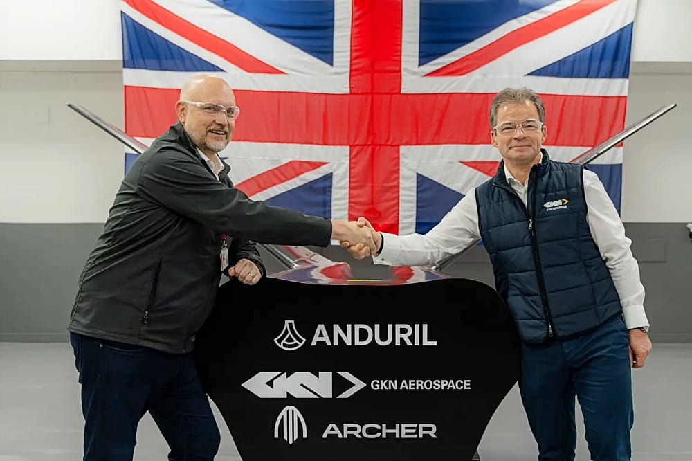 GKN Aerospace and Anduril UK Partner on UK’s Future UAV Capabilities