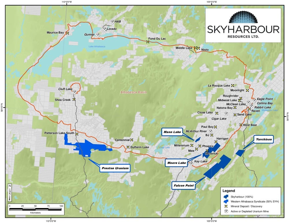 UAV Geophysics Surveying on Canadian Uranium Mine