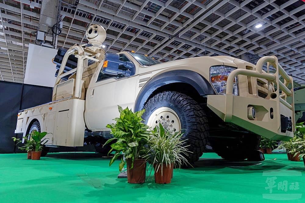 Taiwan Unveils Seven-Tube Rocket Vehicle Targeting Drones