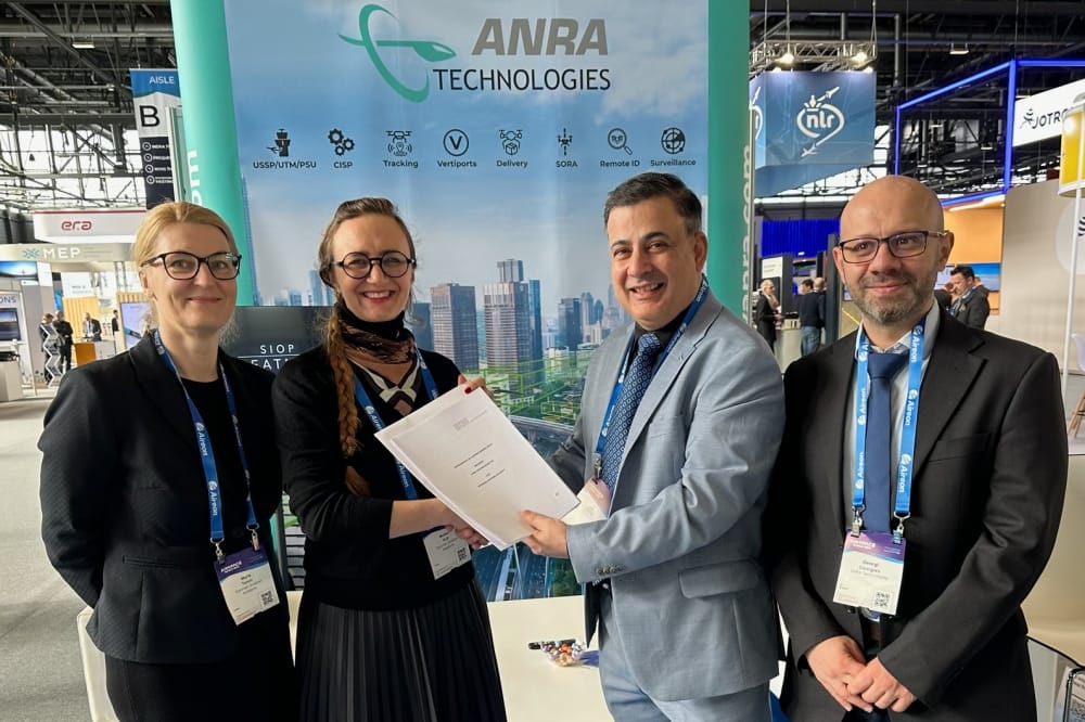 ANRA Technologies and Estonian Aviation Academy to Establish U-space Test Center in Estonia