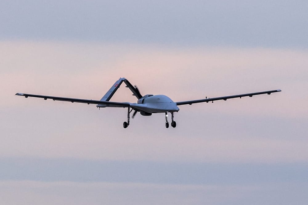 Bayraktar TB3 Flies with ASELFLIR-500 Electro-Optical System