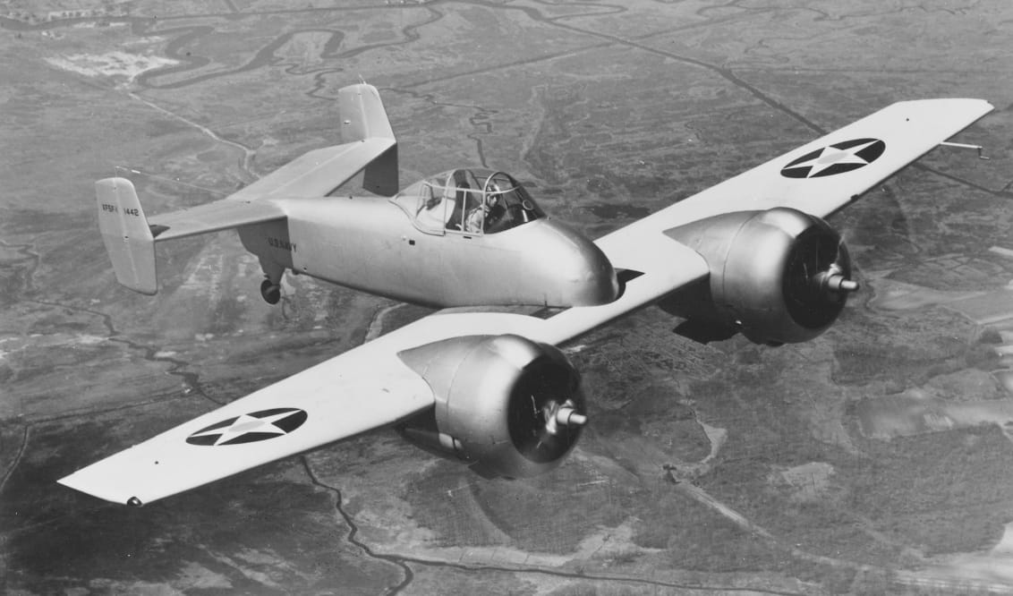 Grumman XF5F-1 Skyrocket - Grumman's Ambitious Twin-Engine Carrier Fighter