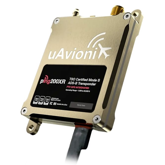 uAvionix Achieves FAA TSO Certification for ping200XR Combined Transponder and GPS Receiver